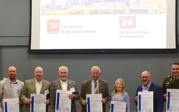 U.S. Army Corps of Engineers and State of Tennessee hold partnering meeting