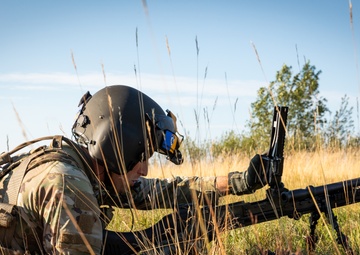 Bravo Co. conducts aerial gunnery at Camp Grayling