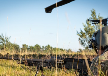 Bravo Co. conducts aerial gunnery at Camp Grayling