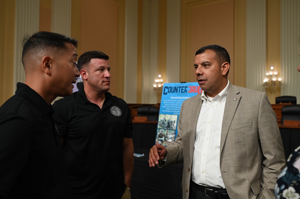 Highlights from the National Guard Counterdrug Program Open House at The Cannon House Office Building