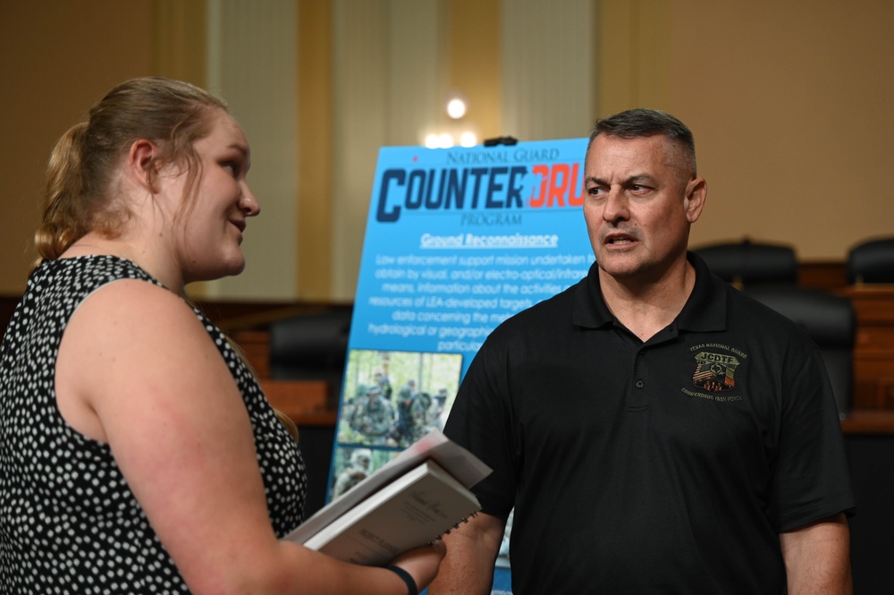 Highlights from the National Guard Counterdrug Program Open House at The Cannon House Office Building