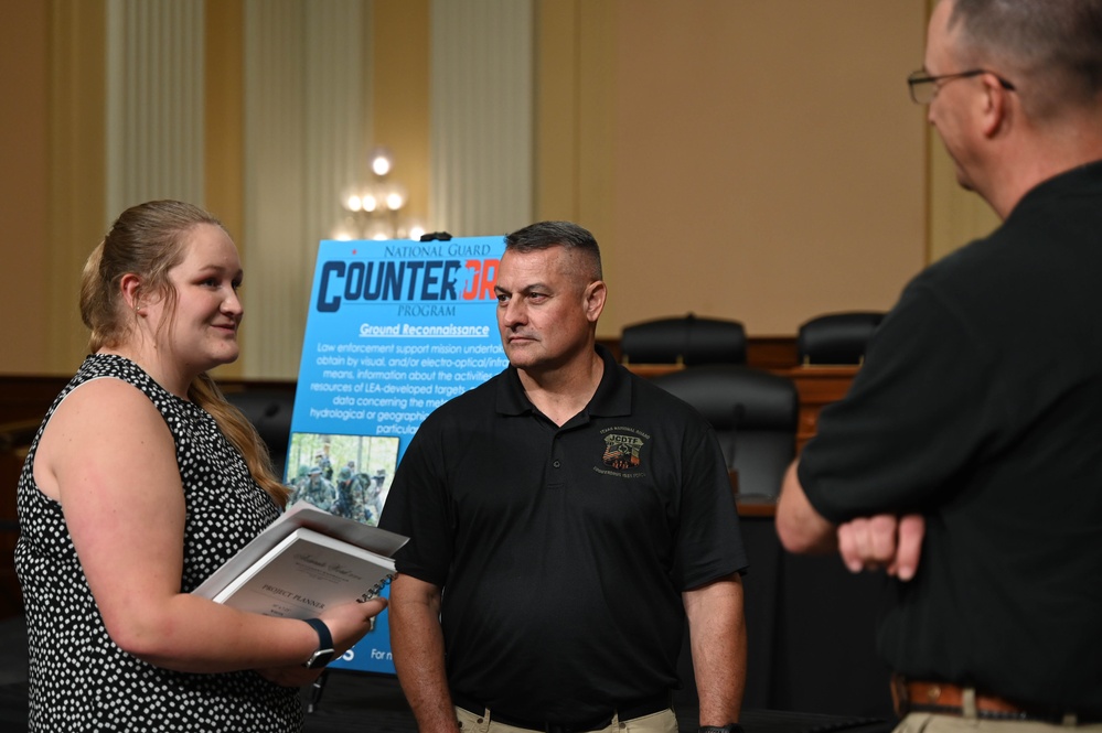 Highlights from the National Guard Counterdrug Program Open House at The Cannon House Office Building