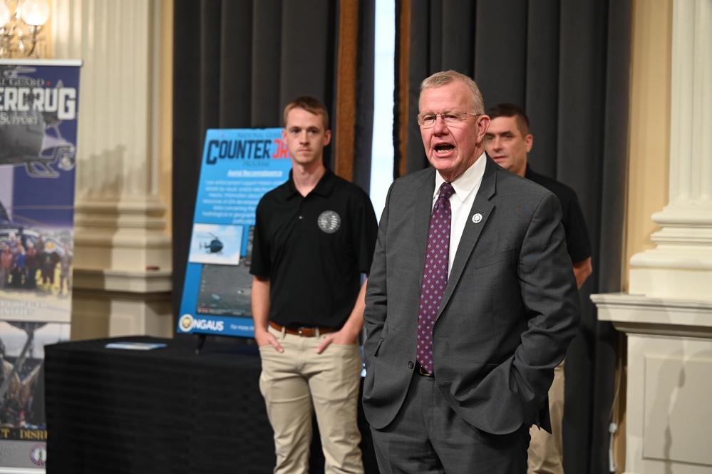 Highlights from the National Guard Counterdrug Program Open House at The Cannon House Office Building