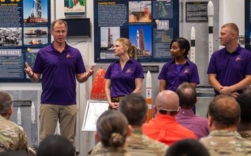 It Takes a Village: Space Force Guardian astronaut meets with launch-supporting service members