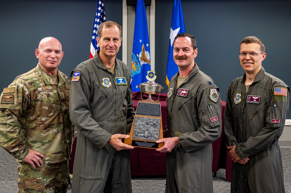 384th Air Refueling Squadron win Gen. Carl A. Spaatz trophy