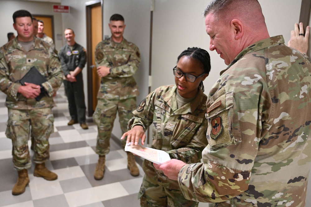 Chief Master Sgt. Bickley empowers Altus Airmen