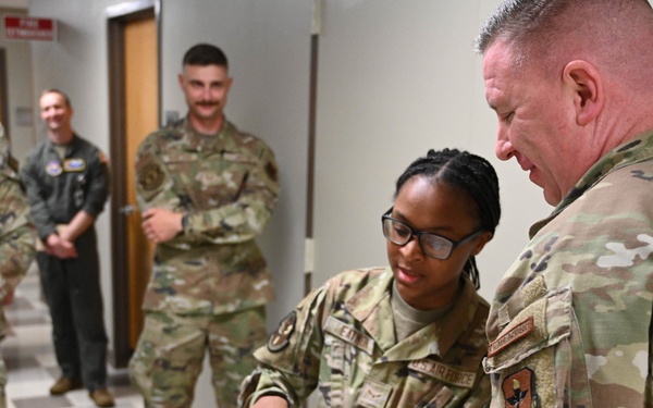 Chief Master Sgt. Bickley empowers Altus Airmen