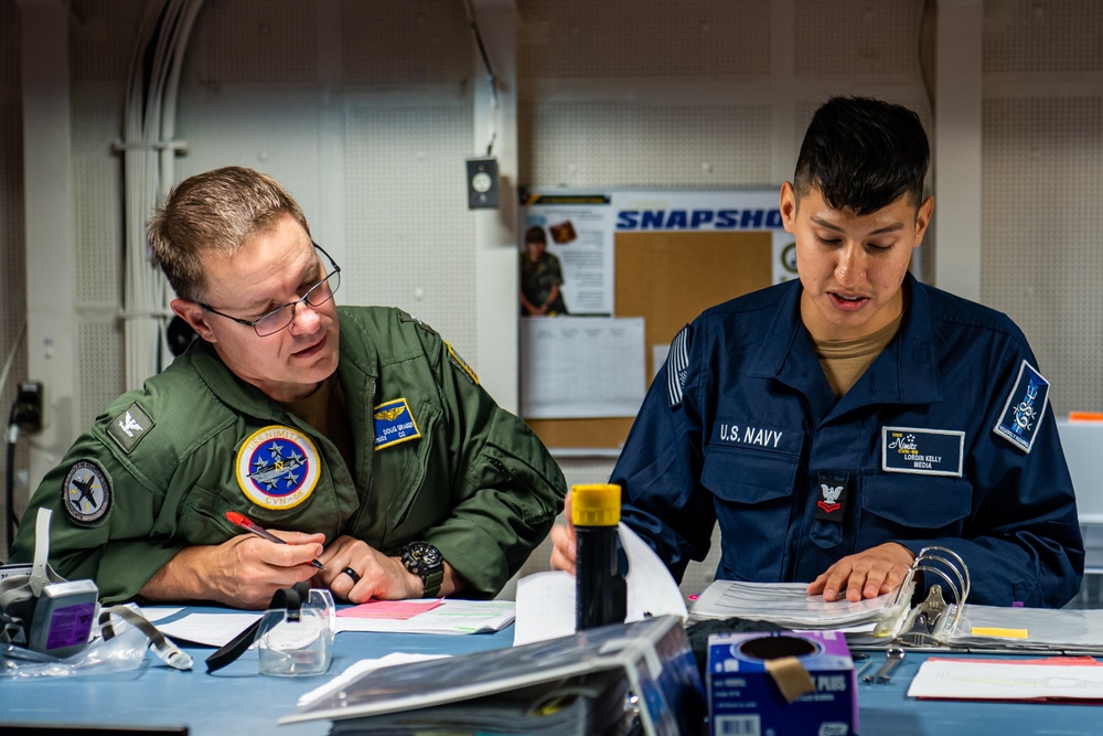 Nimitz CO Performs a Maintenance Spot Check