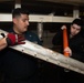 Nimitz Sailors Assemble A Stanchion