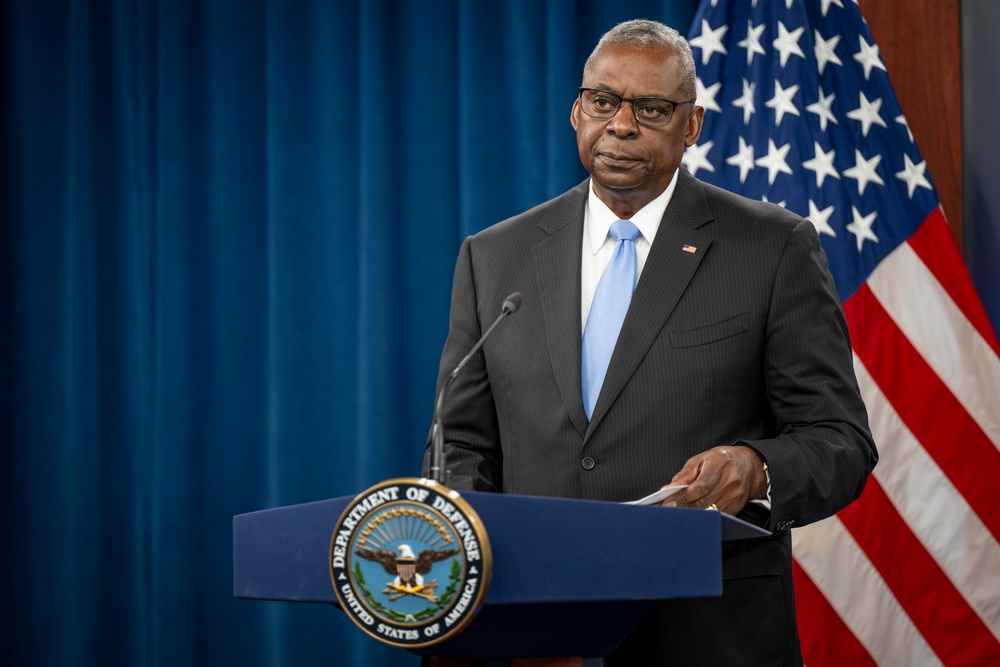 Secretary Austin, CJCS host joint press briefing