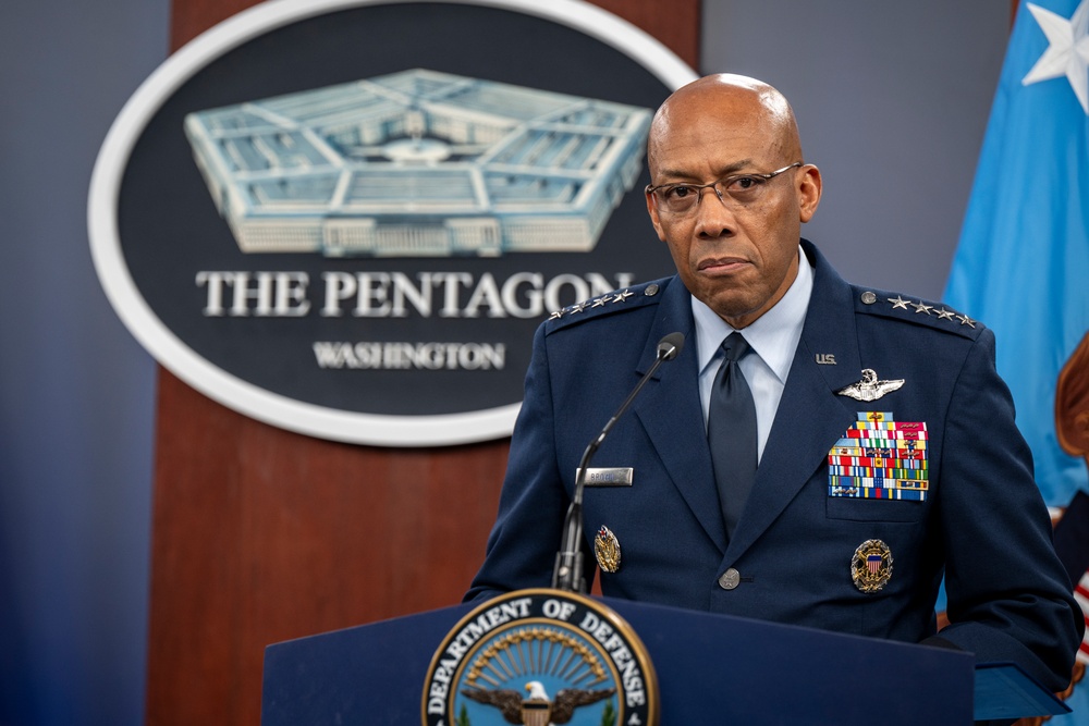 Secretary Austin, CJCS host joint press briefing