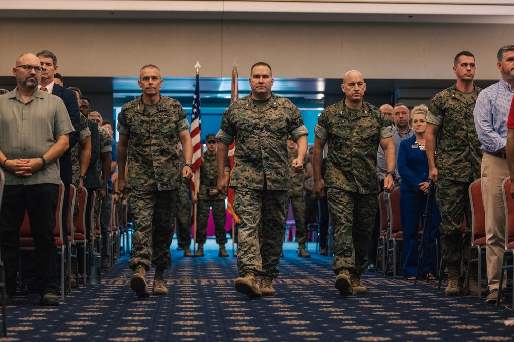 Marine Corps Intelligence Activity Hosts a Change of Command Ceremony