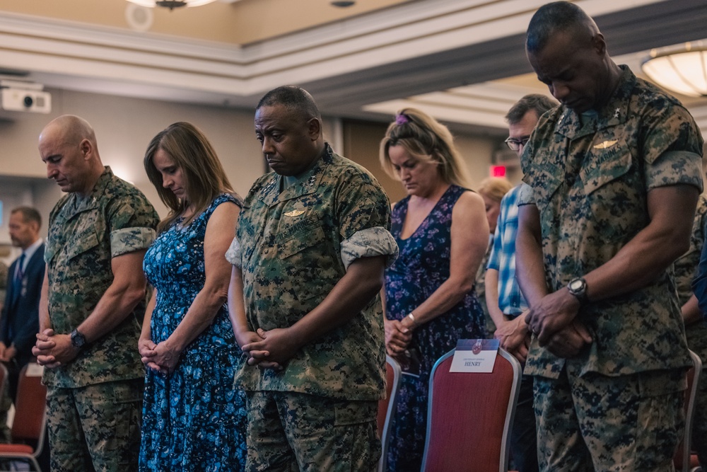 Marine Corps Intelligence Activity Hosts a Change of Command Ceremony