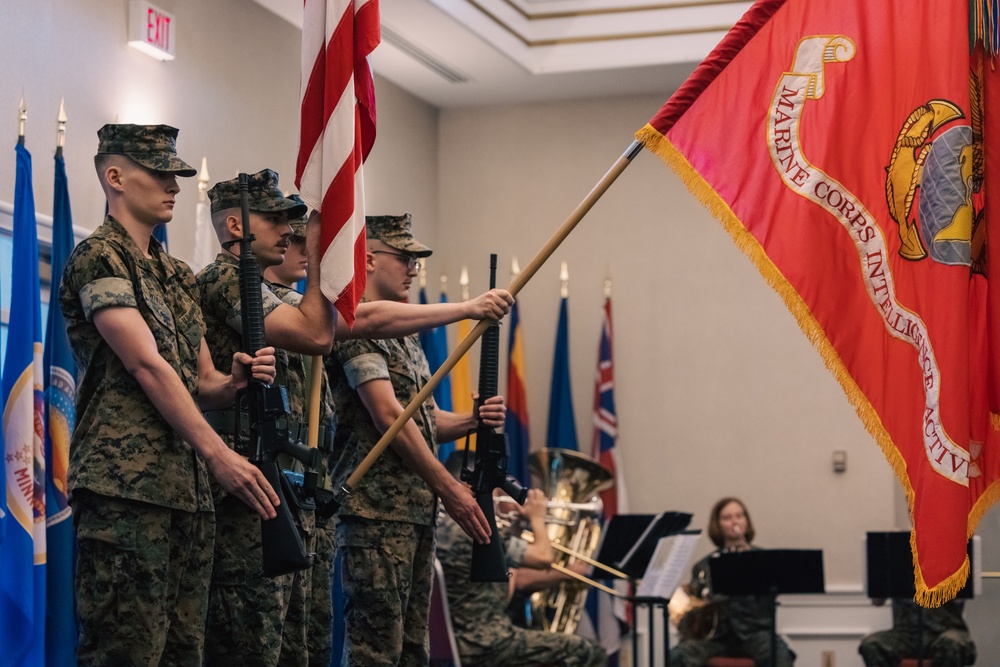 Marine Corps Intelligence Activity Hosts a Change of Command Ceremony