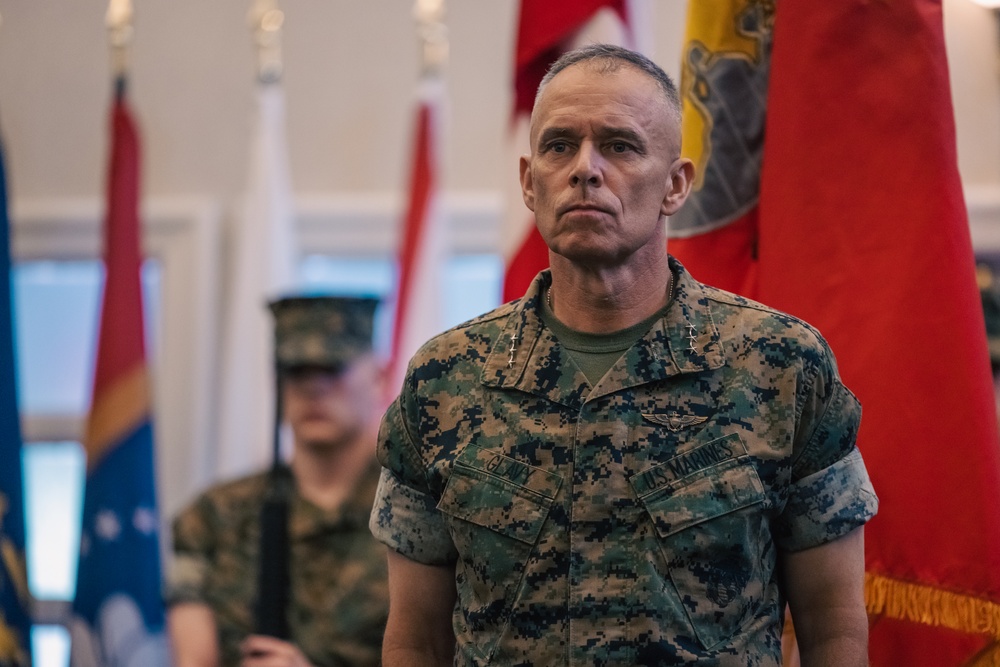 Marine Corps Intelligence Activity Hosts a Change of Command Ceremony