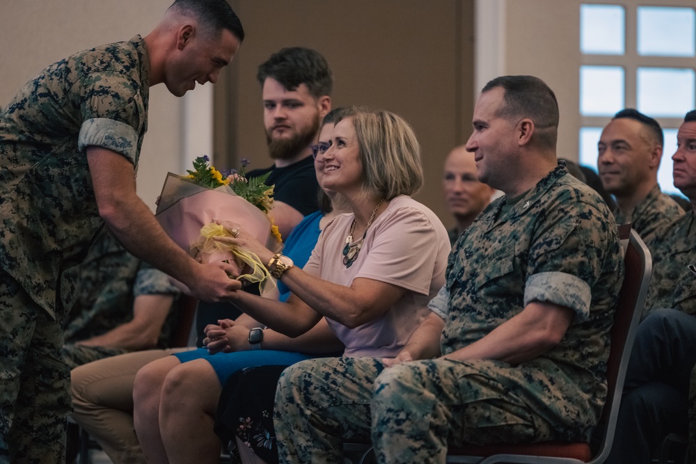 Marine Corps Intelligence Activity Hosts a Change of Command Ceremony