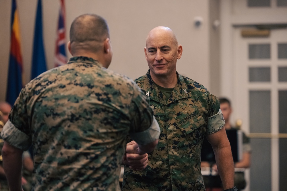 Marine Corps Intelligence Activity Hosts a Change of Command Ceremony