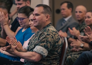 Marine Corps Intelligence Activity Hosts a Change of Command Ceremony