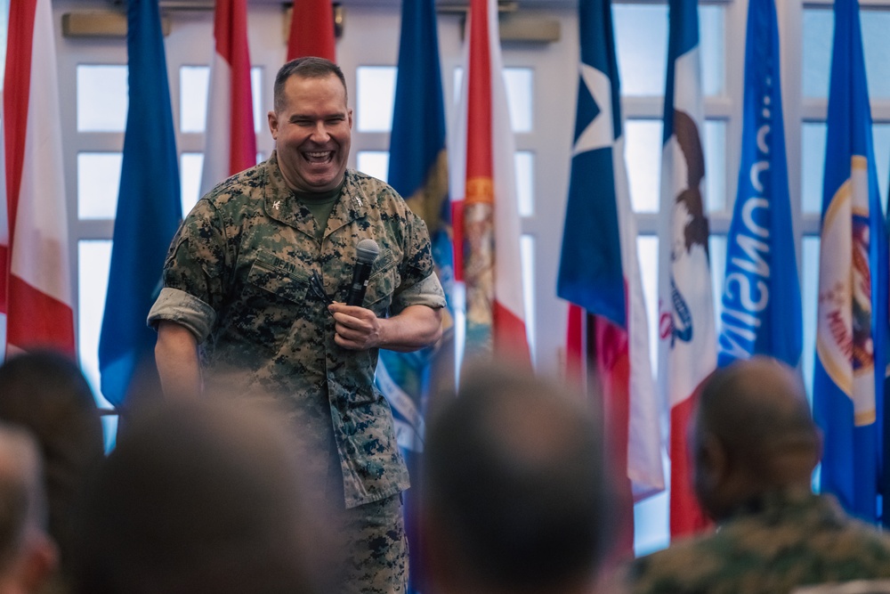 Marine Corps Intelligence Activity Hosts a Change of Command Ceremony