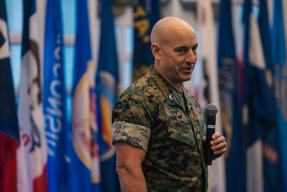 Marine Corps Intelligence Activity Hosts a Change of Command Ceremony