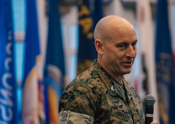 Marine Corps Intelligence Activity Hosts a Change of Command Ceremony
