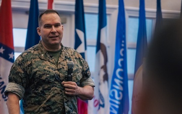 Marine Corps Intelligence Activity Hosts a Change of Command Ceremony