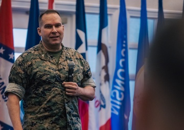 Marine Corps Intelligence Activity Hosts a Change of Command Ceremony