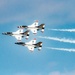 Thunderbirds Practice Flyovers Over F.E. Warren AFB