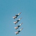 Thunderbirds Practice Flyovers Over F.E. Warren AFB