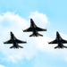 Thunderbirds Practice Flyovers Over F.E. Warren AFB