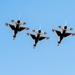 Thunderbirds Practice Flyovers Over F.E. Warren AFB