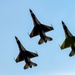 Thunderbirds Practice Flyovers Over F.E. Warren AFB