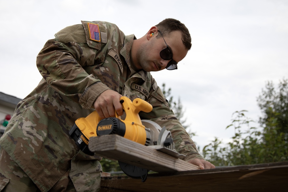 Alaska Army National Guard engineers hone construction skills during annual training