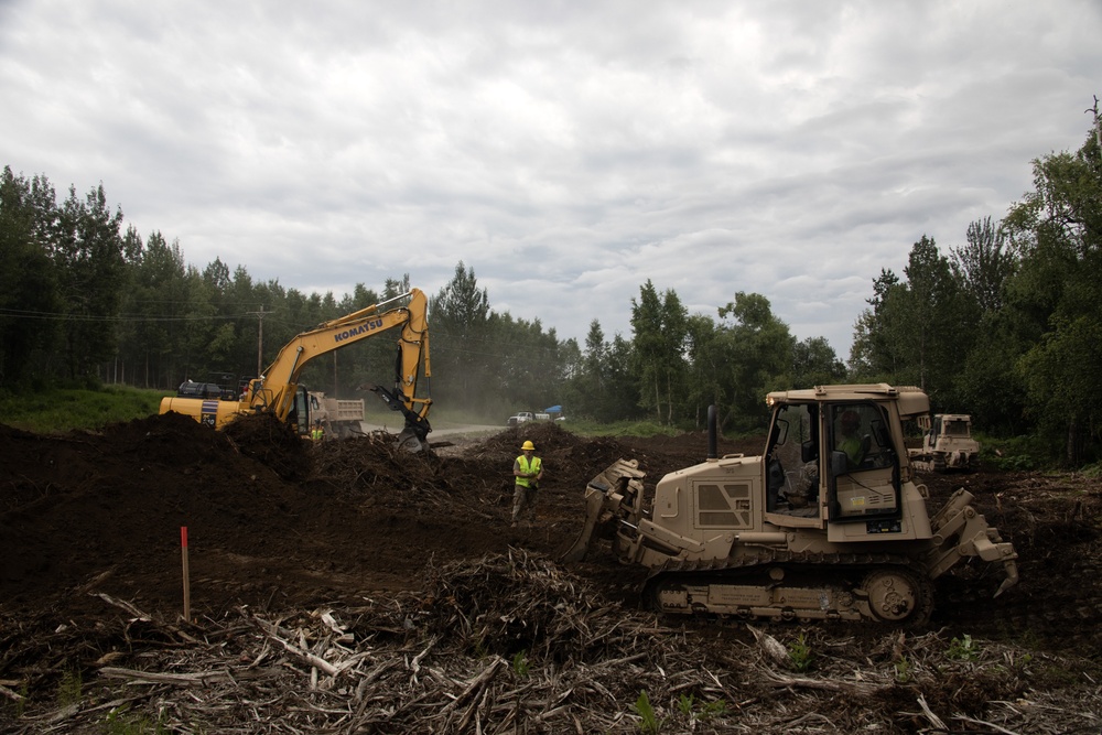 Alaska Army National Guard engineers hone construction skills during annual training