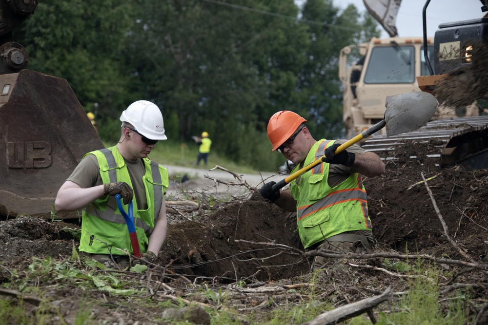 Alaska Army National Guard engineers hone construction skills during annual training