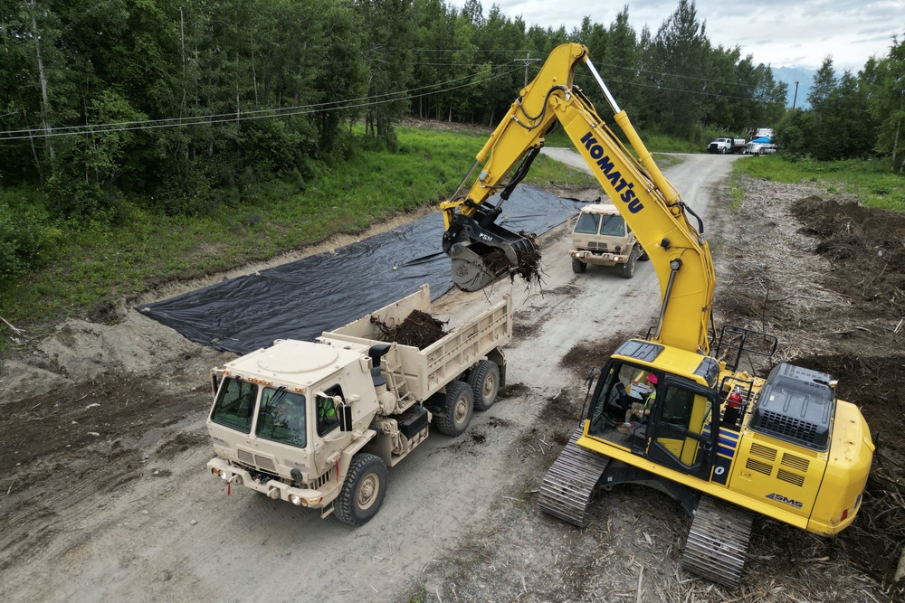 Alaska Army National Guard engineers hone construction skills during annual training