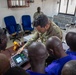 US Army biomedical equipment technician trains Burundian counterparts during medical exercise