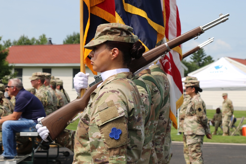 88th RD color guard