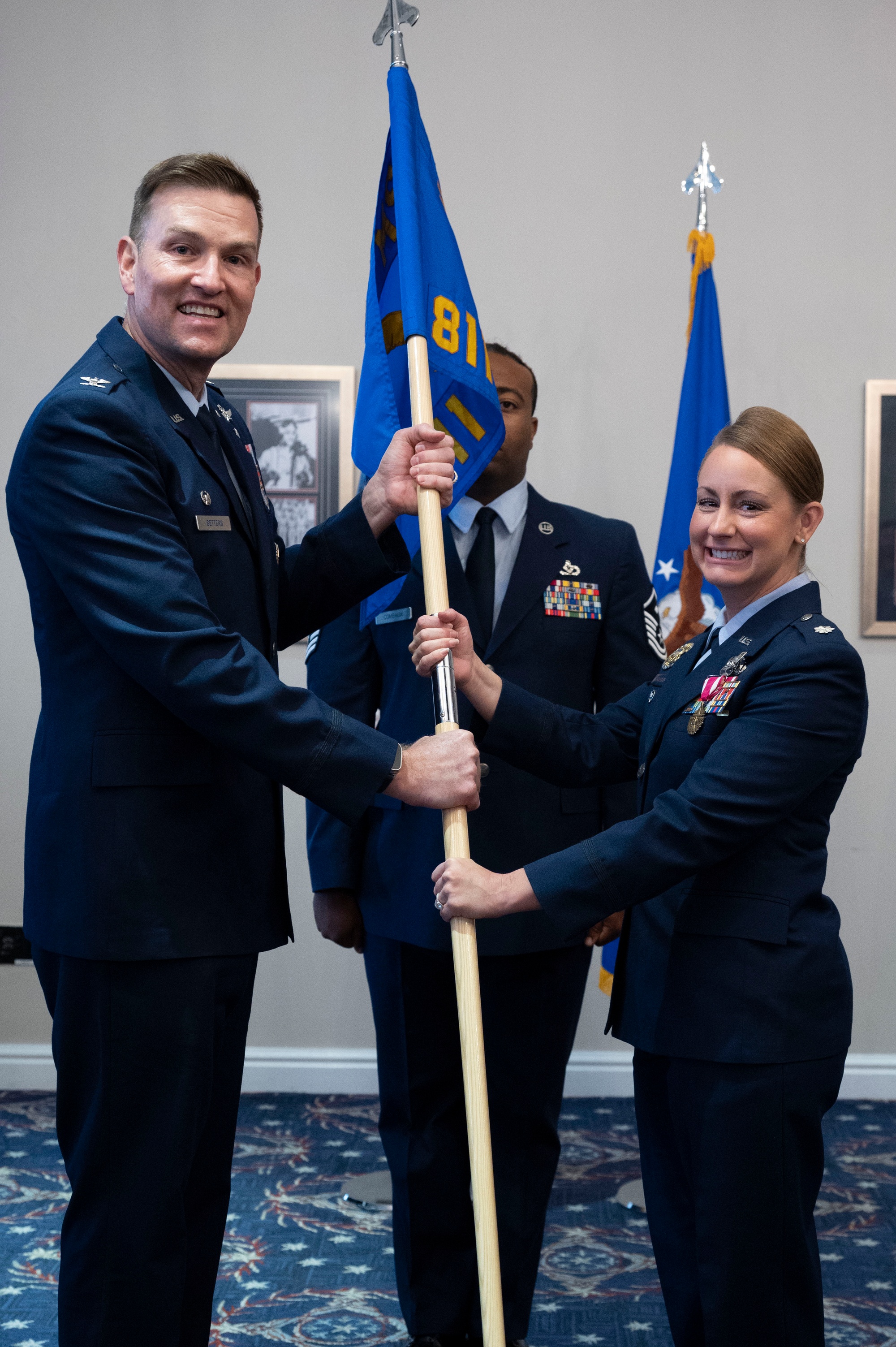 TIDE(イデタツヒロ) OWNERS DVIDS - Images - 811th FSS welcomes new commander [Image 2 of 3]
