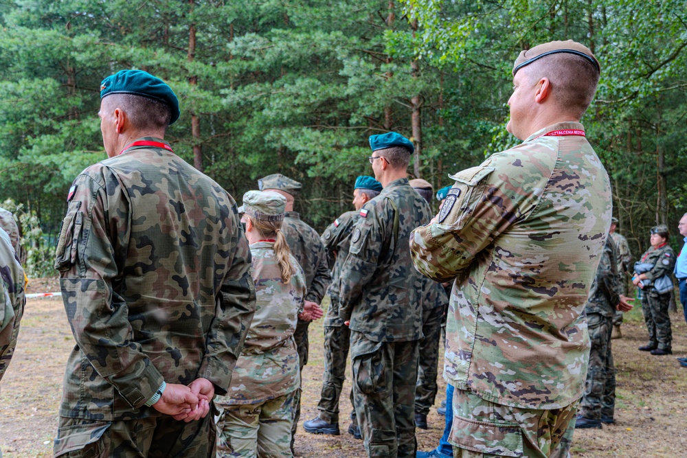 4th SFAB Medical Advisors train Polish Cadets in Military Doctor 2024