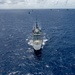 Multinational ships sail in formation during RIMPAC 2024