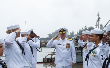 USS Normandy Change of Command