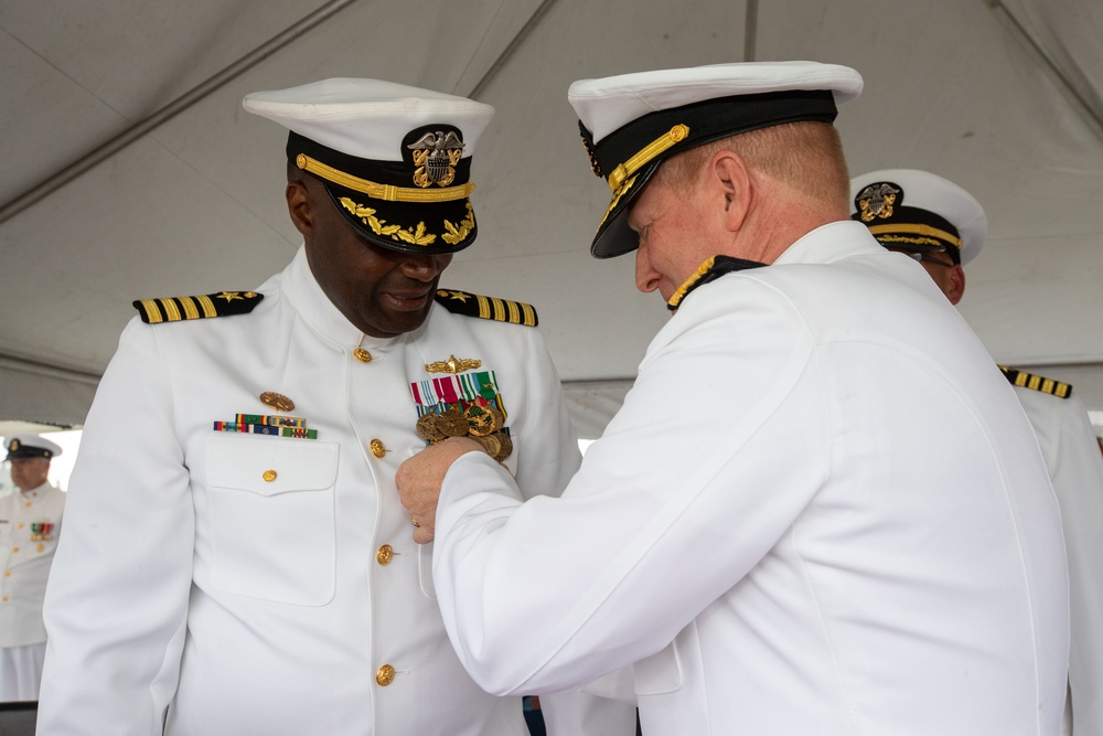 USS Normandy Change of Command