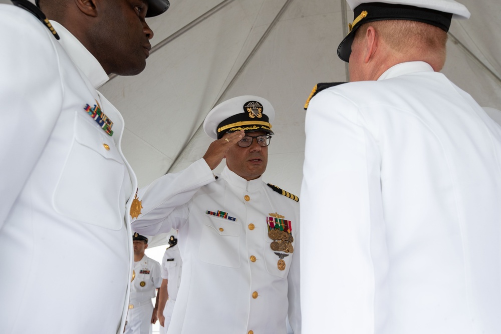 USS Normandy Change of Command