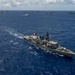 Multinational ships sail in formation during RIMPAC 2024