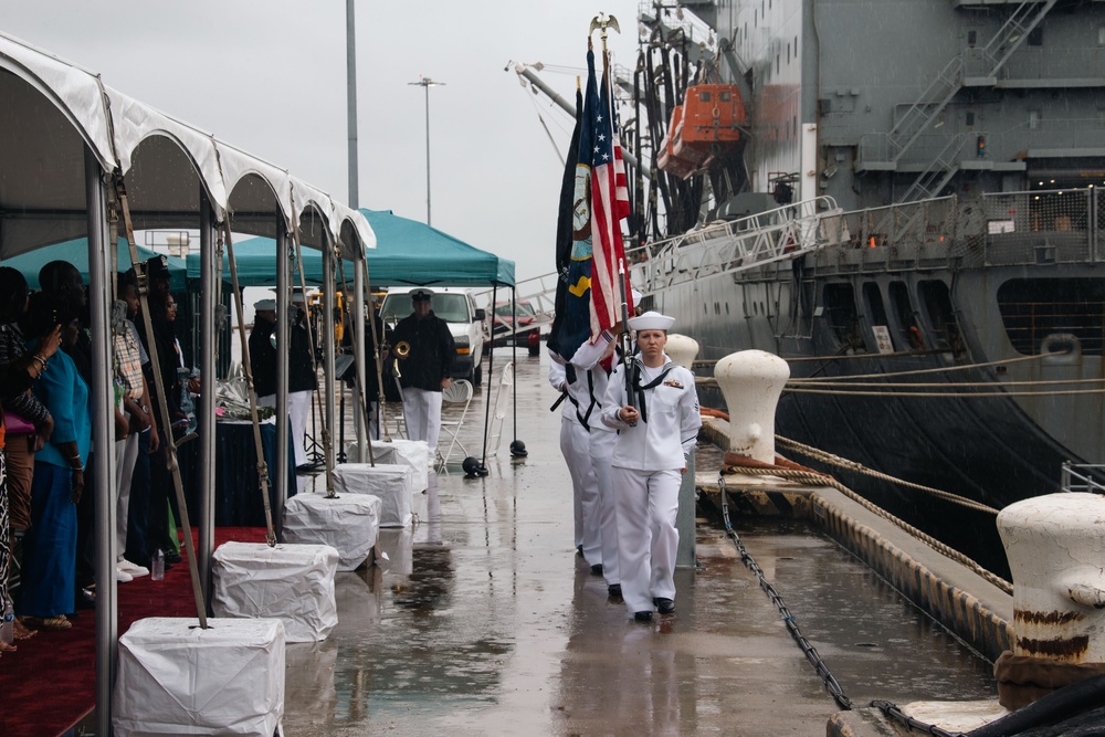 USS Normandy (CG 60) Change of Command Ceremony