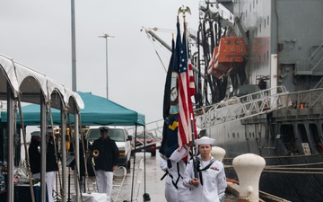 USS Normandy (CG 60) Change of Command Ceremony