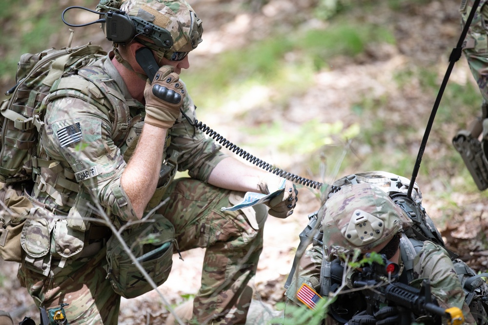 854th ENG BN Soldiers conduct STX lanes