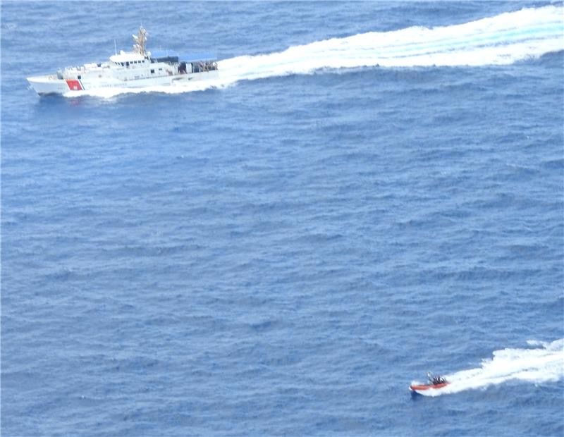 Coast Guard, partners rescue two people from vessel fire near Dania Beach