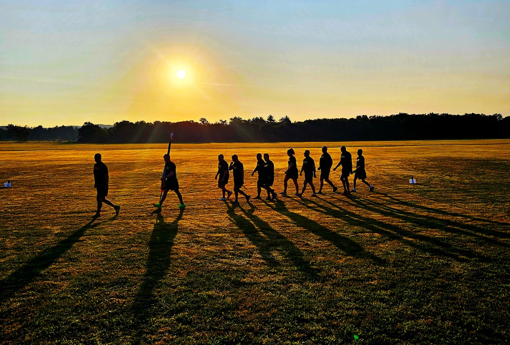 Installation Run brings together Soldiers from across Fort McCoy to build esprit de corps